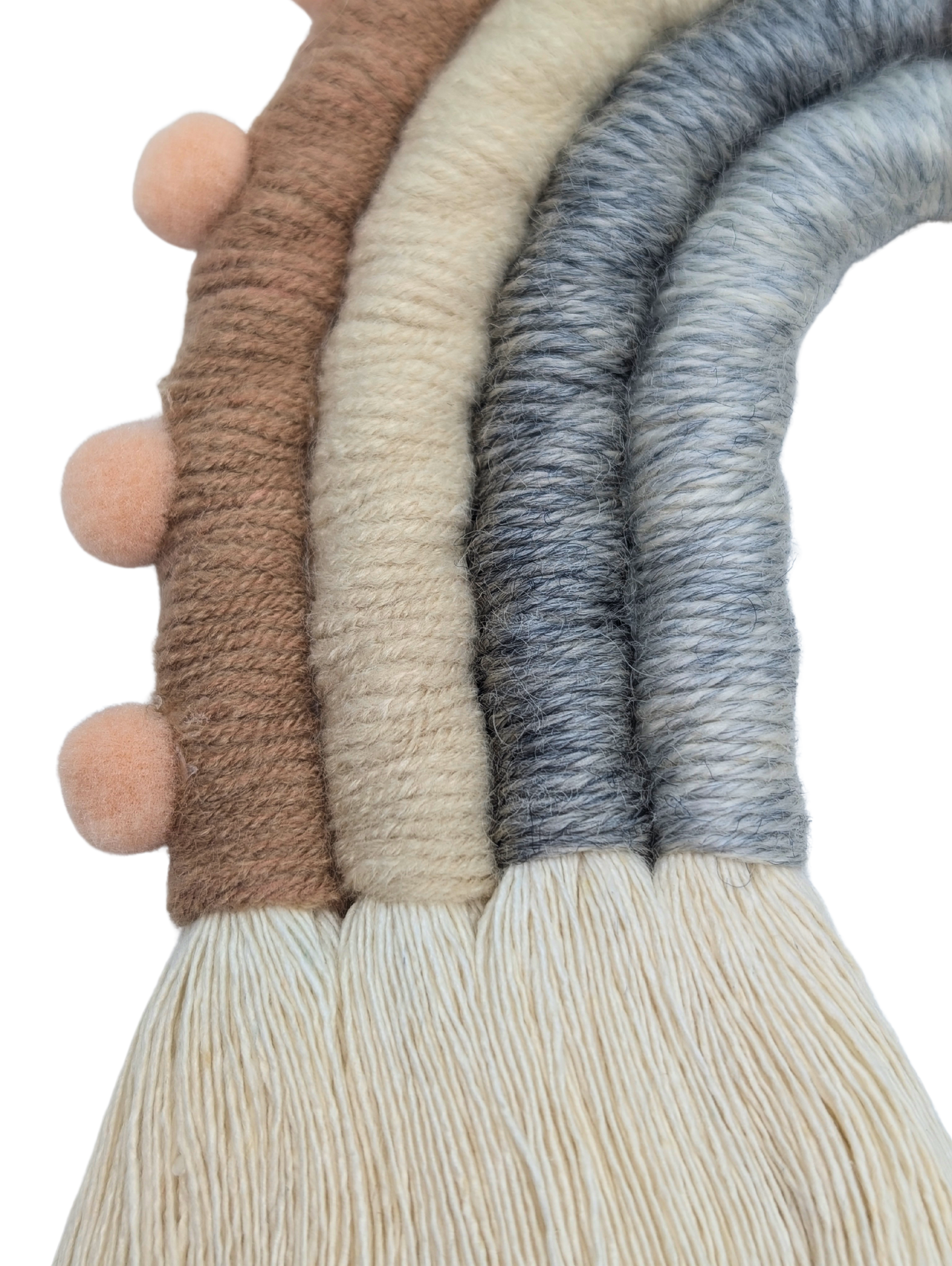 Arc-en-ciel tissé bohème