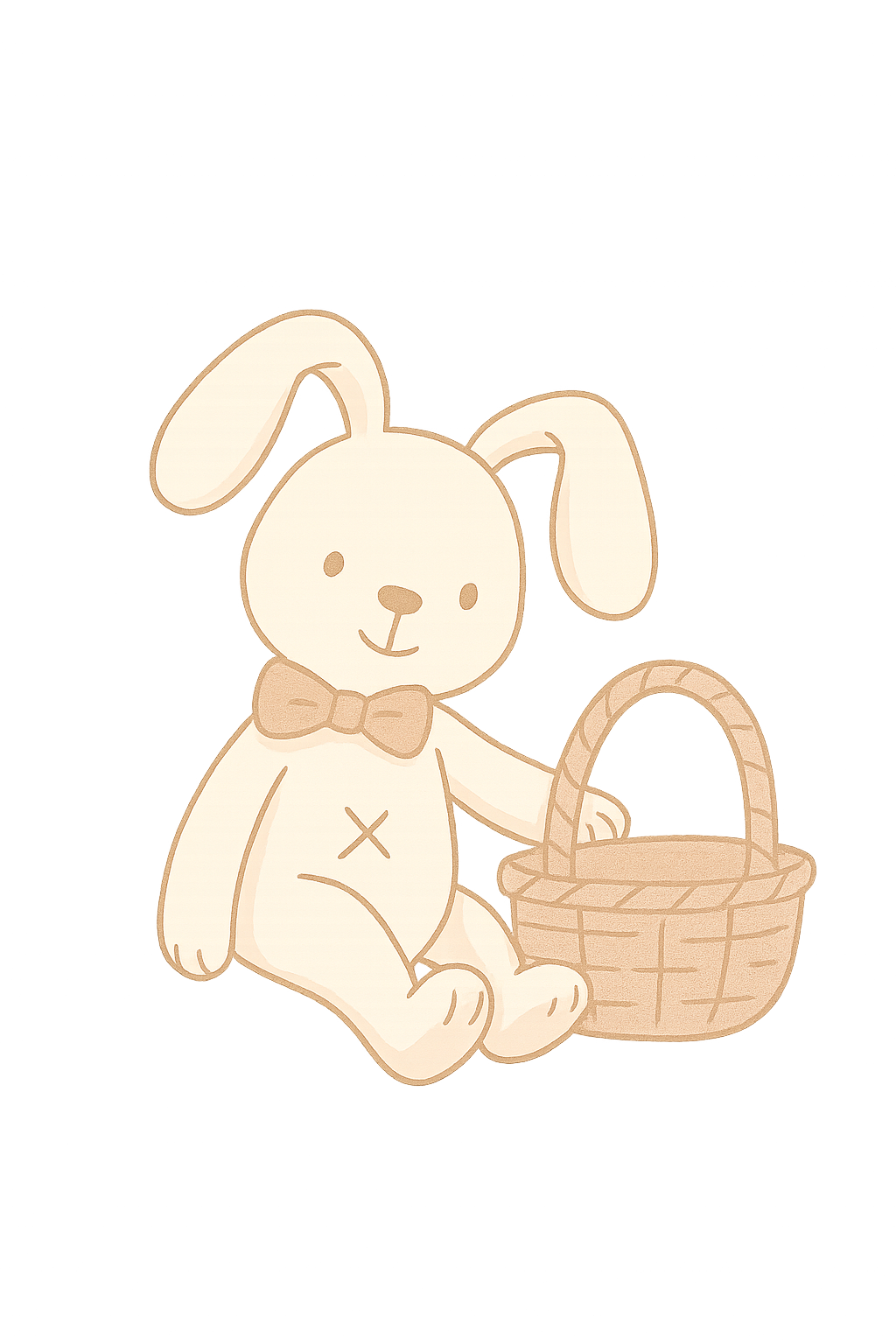 Panier vide Axelle-Rose